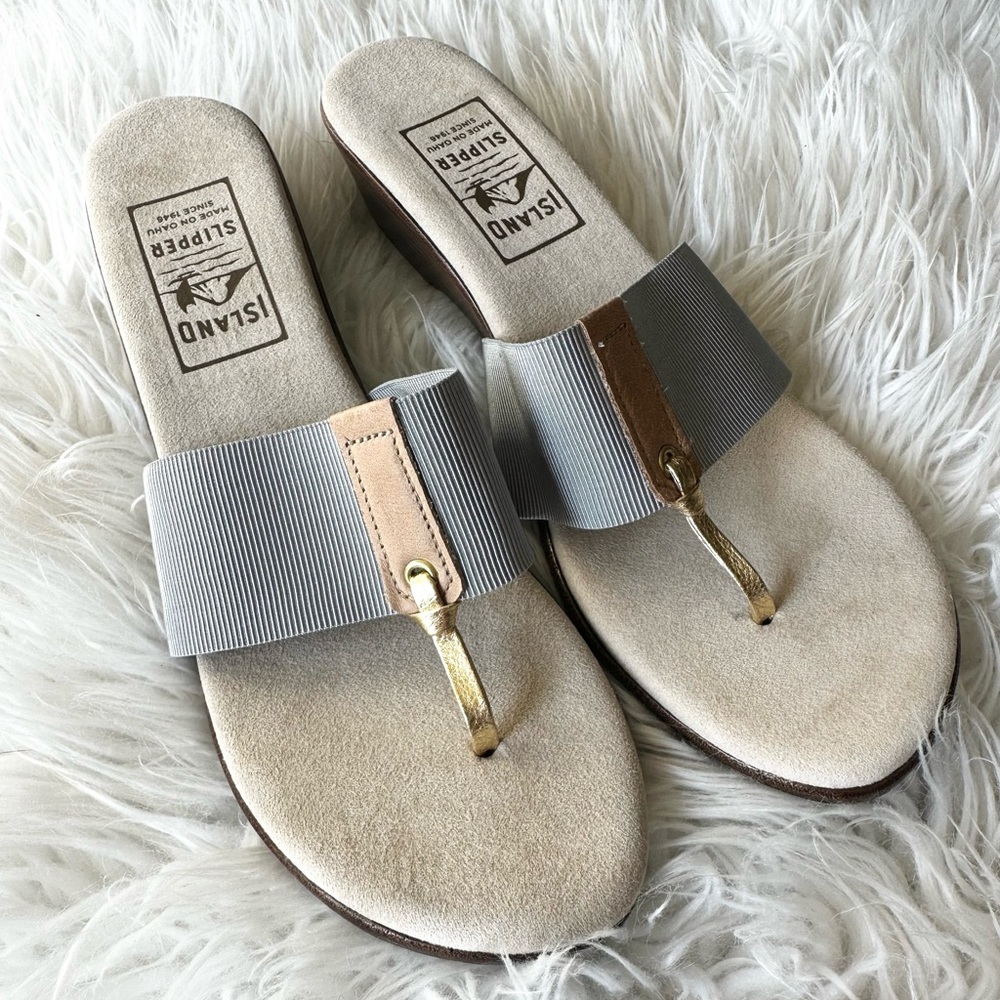 Island Slipper Women’s Shoe Thong Size 11 Made In Oahu
